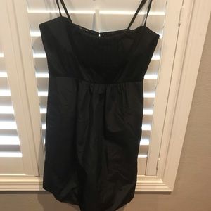 Black cocktail dress